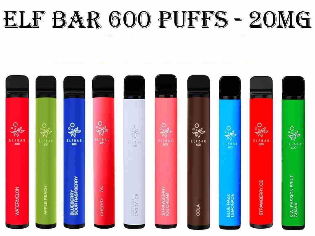  - Best 5 ELF BAR 600 Puffs Disposable Vape Suppliers 2023